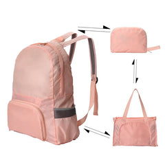 Waterproof Outdoor Backpack Folding Bag Multi-function Travel Portable
