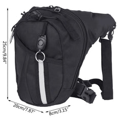 Outdoor Leg Drop Motorcycle Waist Pack Unisex Fanny Thigh Belt Bike Bags