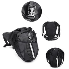 Outdoor Leg Drop Motorcycle Waist Pack Unisex Fanny Thigh Belt Bike Bags