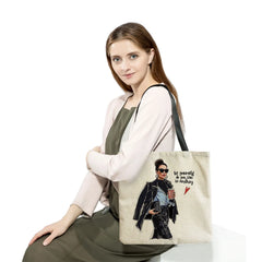 Hipster Urban Woman Tote Bag