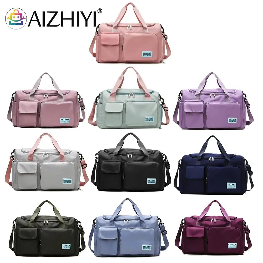 Women's Large Capacity Fitness Travel Crossbody Bag