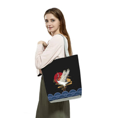 Bird Print Eco-Friendly Ladies Tote Bag for Outings