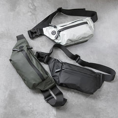 Large Capacity Waterproof Crossbody Bag Unisex Belt Bag