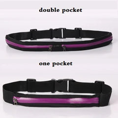Outdoor Elastic Sports Waist Bag Anti-theft Waterproof Phone Bag