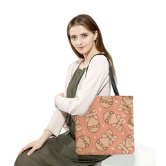 Foldable Eco Friendly Shopping Bag Sloth Print Handbag