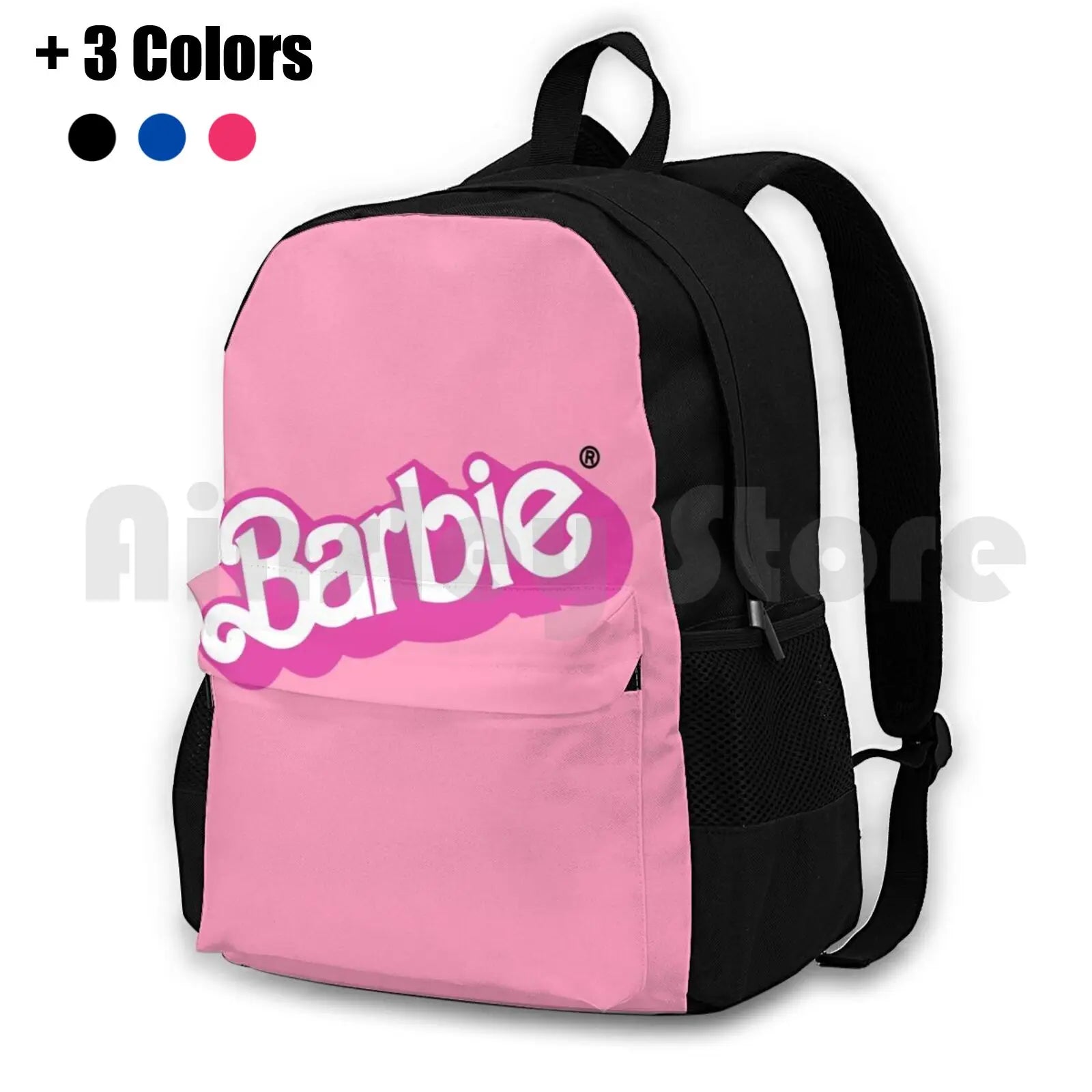 Vintage Pink Hiking Backpack Climbing Sports Bag
