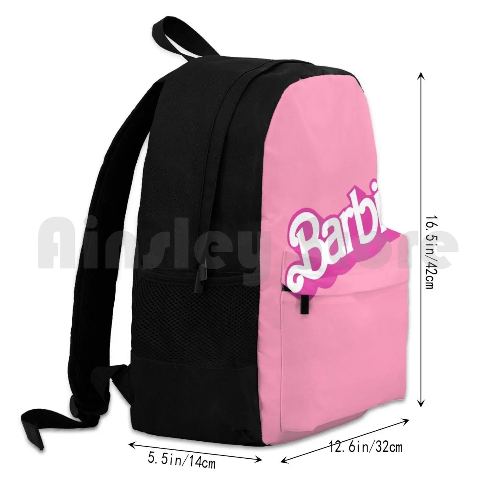Vintage Pink Hiking Backpack Climbing Sports Bag