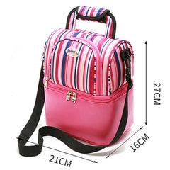 Outdoor Isothermal Bag Food Cooler Men Women Lunch Box Bag for Kids