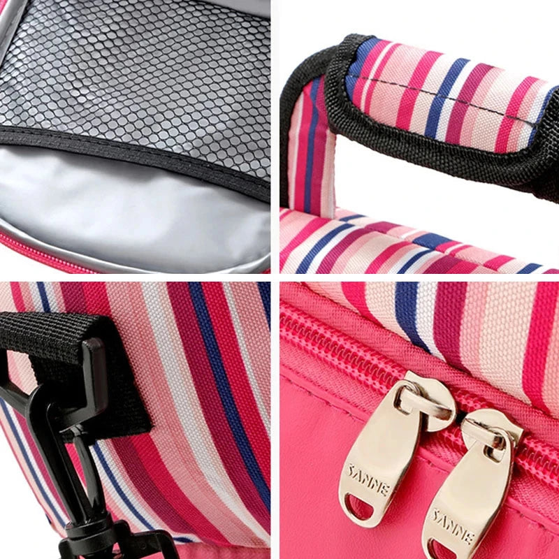 Outdoor Isothermal Bag Food Cooler Men Women Lunch Box Bag for Kids