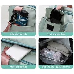 Waterproof Travel Bag Luggage Handbag Yoga Shoulder Bag Sports Gym Bag
