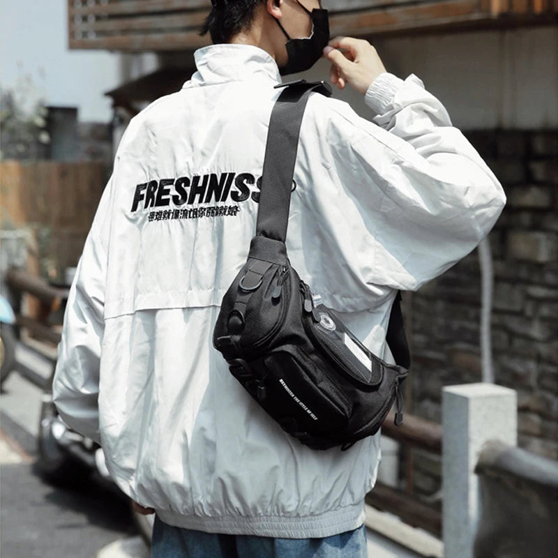 Outdoor Military Tactical Waist Pack Waterproof Oxford Waist Bag Mochilas Molle