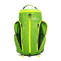 Waterproof Nylon Camping Shoulder Bag Multifunctional Knapsack