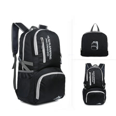 Outdoor Sports Backpack Travel Shoulder Bag Anti-Thief Double-Head Zipper