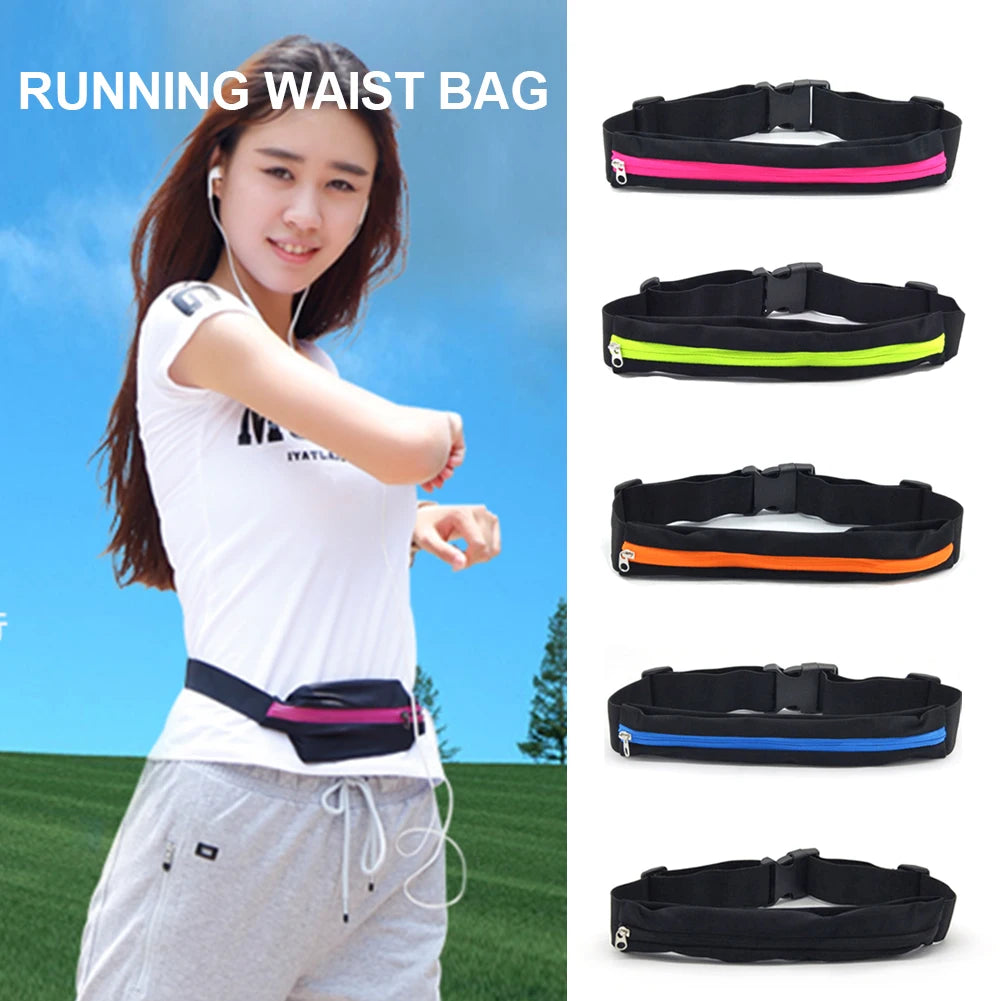 Waterproof Waist Bag Running Cycling Jogging Waist Belt Phone Pouch