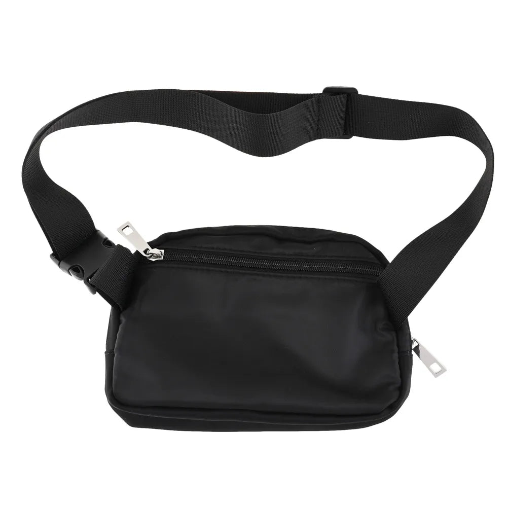 Outdoor Sports Crossbody Bag Women Waist Bags Fanny Pack Zipper Chest Bag