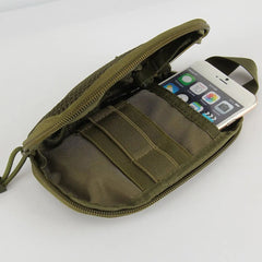Tactical Molle Pouch Waist Fanny Pack Belt Phone Case Camping Hiking Bag
