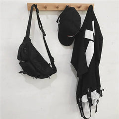 Tactical Waist Pack Streetwear Men Bag Camping Hiking HandBag