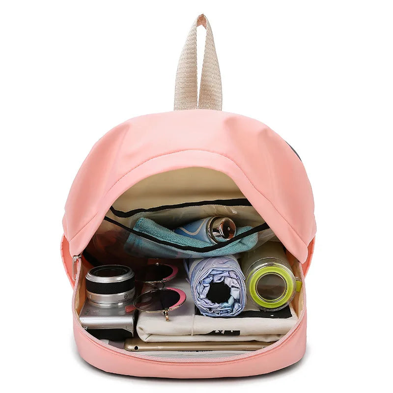 Outdoor Travel Backpack Women's Dry Wet Separation Shoe Storage Backpack