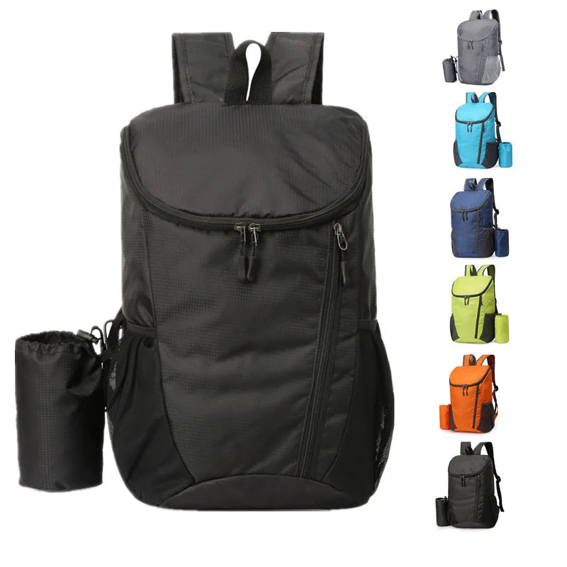 15L Outdoor Travel Backpack Foldable Waterproof Large Capacity Sports Bag