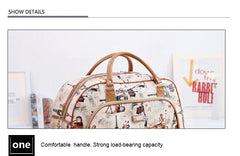 Outdoor Vintage Waterproof Carry On Luggage Travel Bag