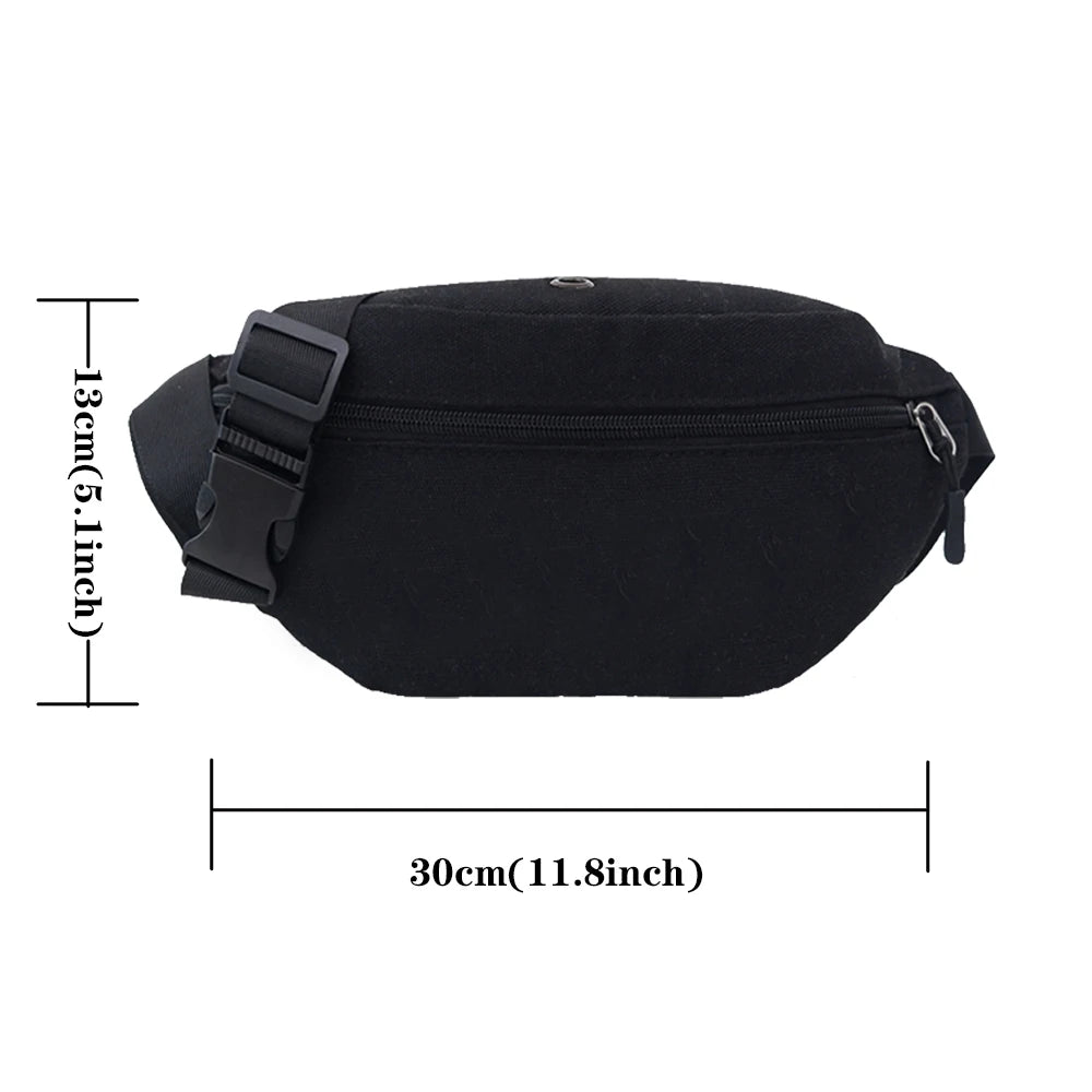 Personalized Name Waist Bag Jogging Belt Pouch Fanny Pack