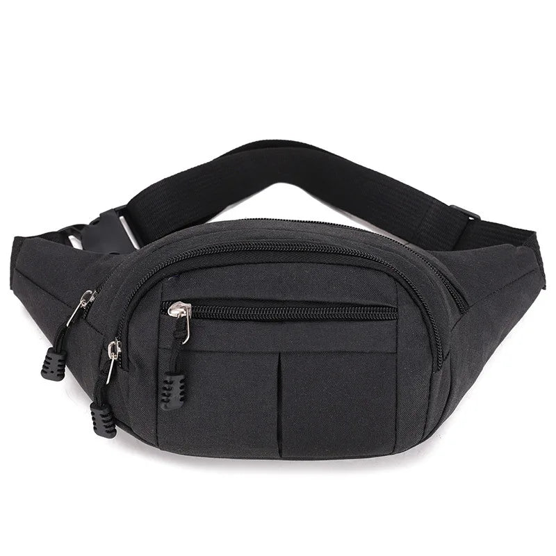 Unisex Outdoor Waist Bag Travel Bum Bag Running Belt Pouch Fanny Pack
