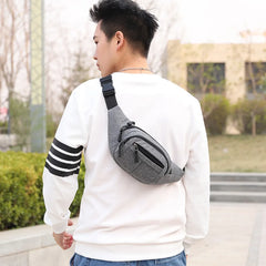 Unisex Outdoor Waist Bag Travel Bum Bag Running Belt Pouch Fanny Pack