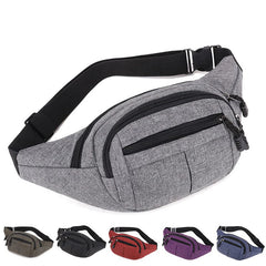 Unisex Outdoor Waist Bag Travel Bum Bag Running Belt Pouch Fanny Pack