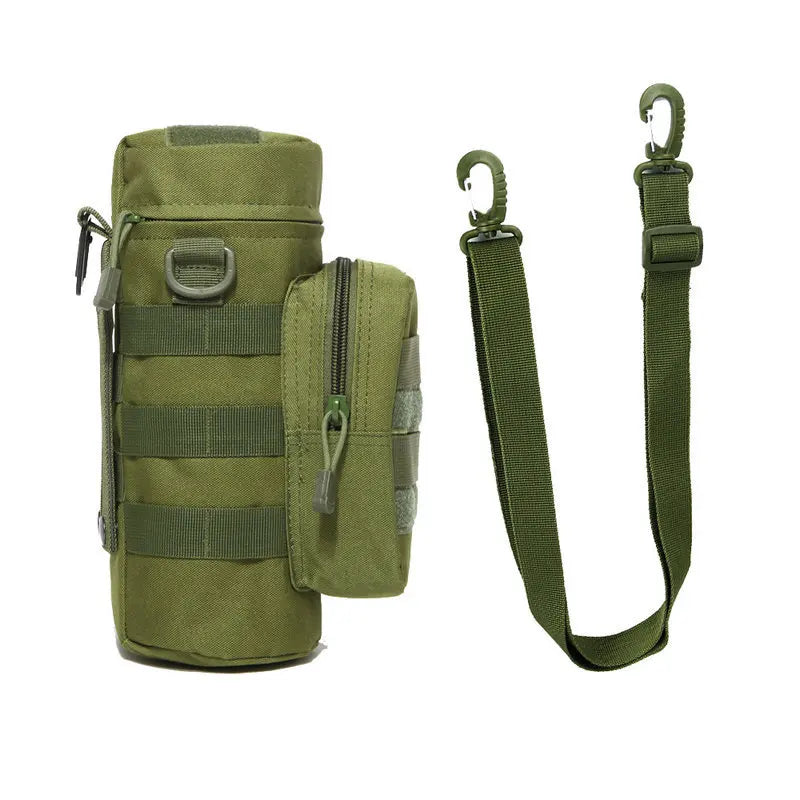 Outdoor Water Bottle Bag Military Fan Attack Tactics Travel Hiking Climbing Acce