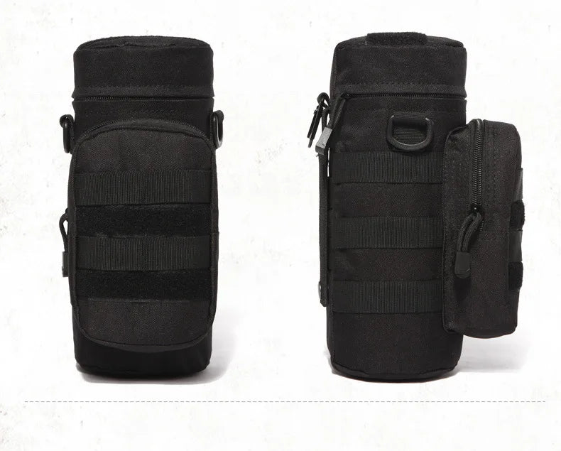 Outdoor Water Bottle Bag Military Fan Attack Tactics Travel Hiking Climbing Acce