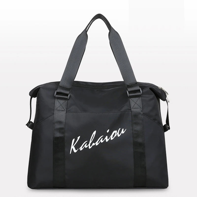 Waterproof Gym Bag Nylon Women Training Fitness Travel Handbag