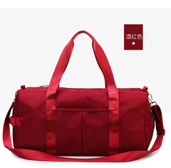 Waterproof Gym Duffle Bag with Shoe Compartment