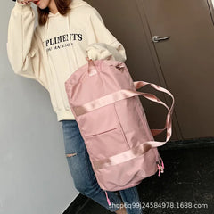 Waterproof Gym Duffle Bag with Shoe Compartment