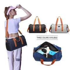 Waterproof Nylon Sports Gym Bags Men Women Training Travel Handbag Sport Bag
