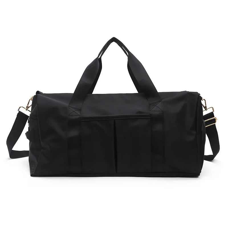 Waterproof Gym Bag with Shoe Compartment for Men and Women