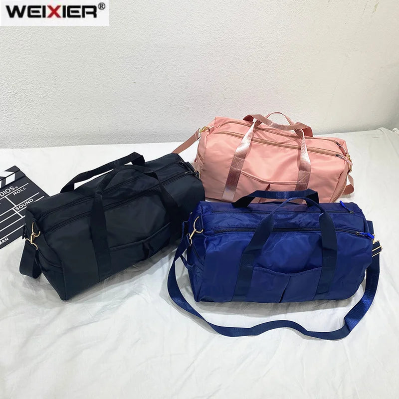 Waterproof Gym Bag with Shoe Compartment Yoga Mat Sport Bag