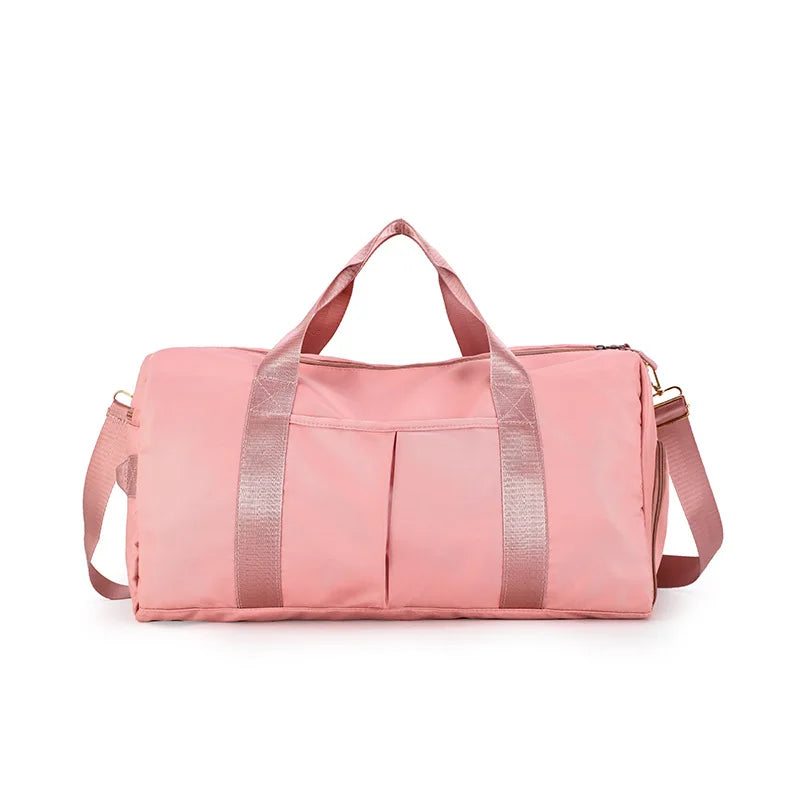 Waterproof Gym Bag with Shoe Compartment Yoga Mat Sport Bag