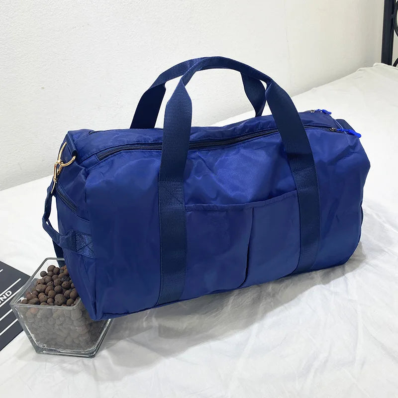 Waterproof Gym Bag with Shoe Compartment Yoga Mat Sport Bag