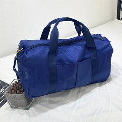 Waterproof Gym Bag with Shoe Compartment Yoga Mat Sport Bag
