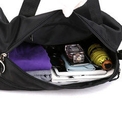 Waterproof Gym Bag with Shoe Compartment for Men Women