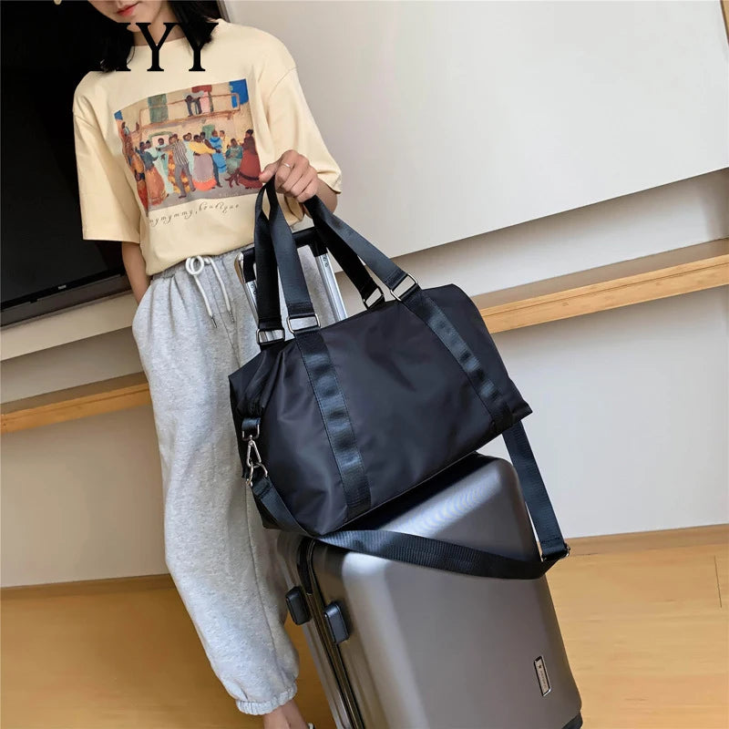 Waterproof Gym Bag with Shoes Compartment