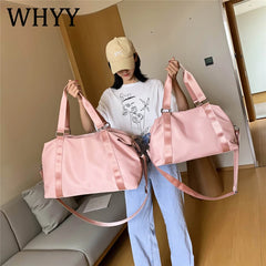 Waterproof Gym Bag with Shoes Compartment