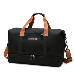 Waterproof Sports Gym Bag Men Women Travel Handbag Yoga Mat Clothing Storage