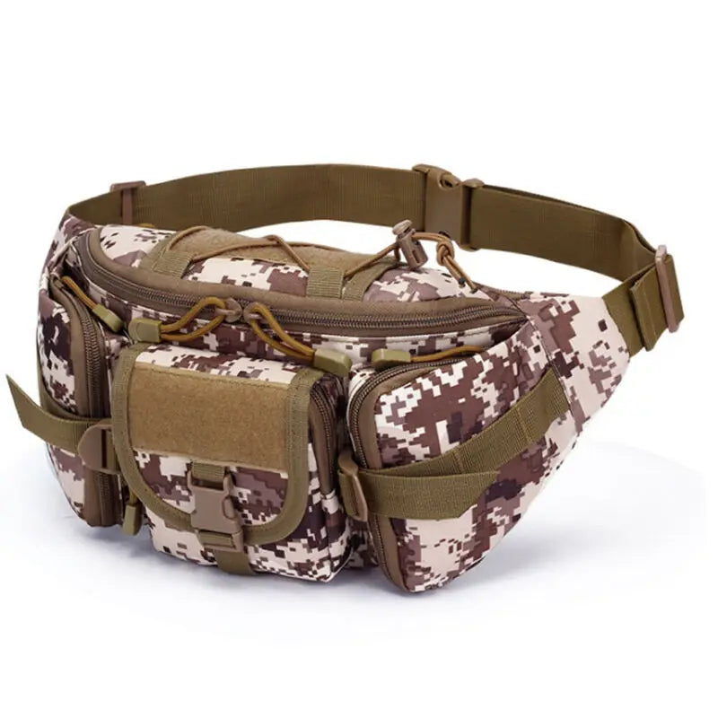 Waterproof Tactical Bag Waist Fanny Pack Army Bag Pouch