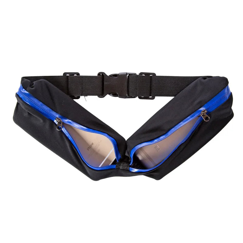 Outdoor Running Waist Belt with Invisible Pockets