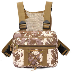 Tactical Chest Bag Running Vest Camouflage Sports Backpack