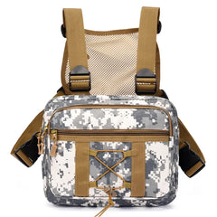 Tactical Chest Bag Running Vest Camouflage Sports Backpack