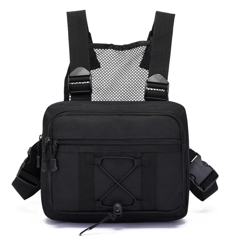 Tactical Chest Bag Running Vest Camouflage Sports Backpack