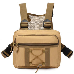 Tactical Chest Bag Running Vest Camouflage Sports Backpack