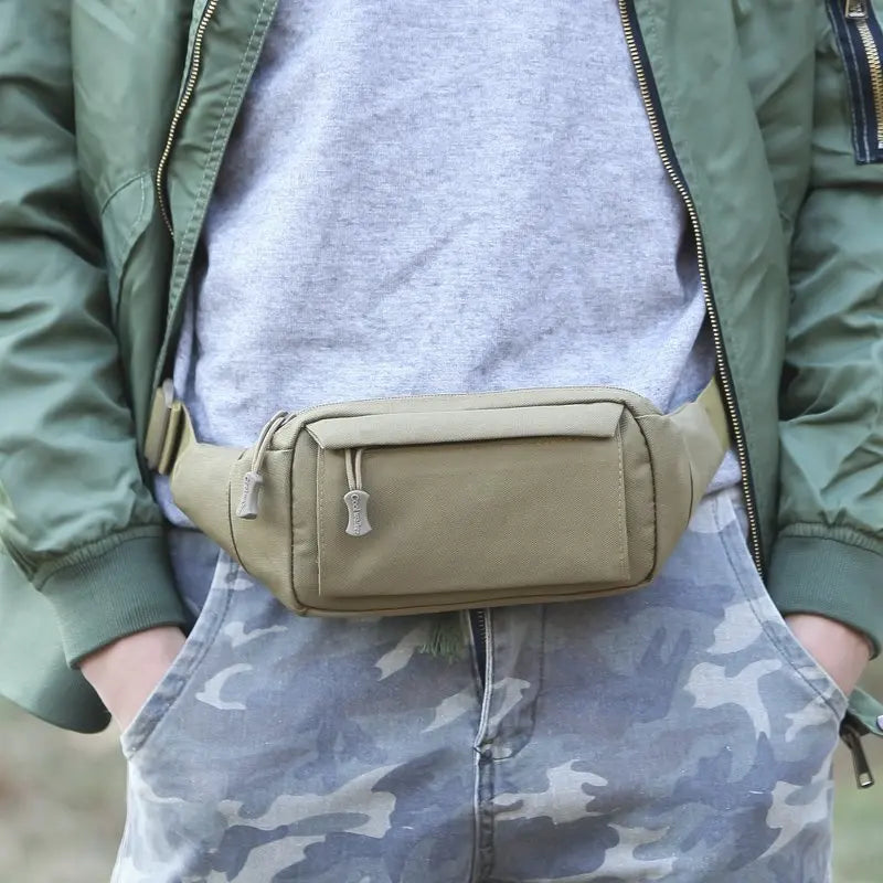 Tactical Waist Bag Men's Nylon Camouflage Sports Bag